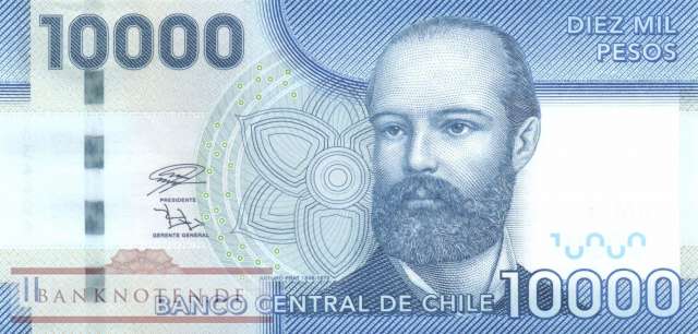Chile - 10.000  Pesos (#164h_UNC)