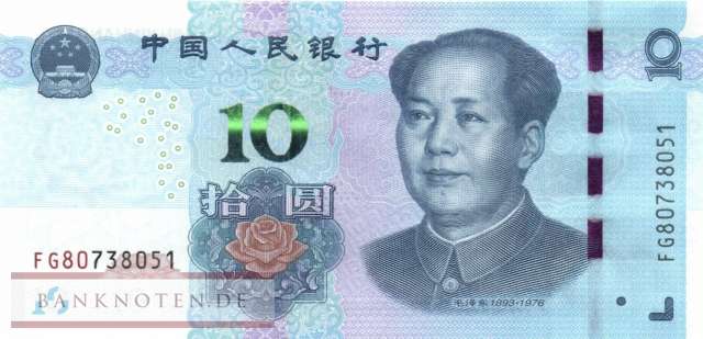China - 10  Yüan (#914_UNC)