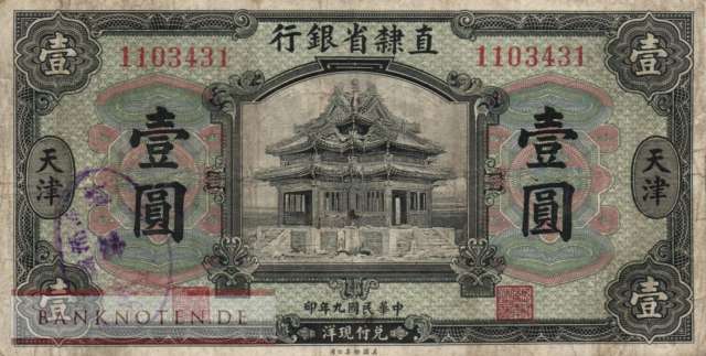 China - 1  Dollar (#S1263b_F)