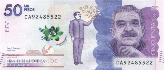 Colombia - 50.000  Pesos (#462f_UNC)