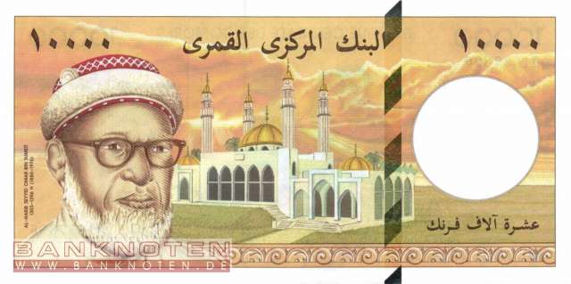 Komoren - 10.000  Francs (#014_UNC)