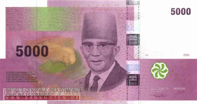Comoros - 5.000  Francs (#018a_UNC)