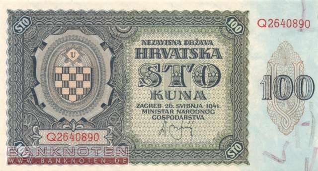 Croatia - 100  Kuna (#002_UNC)