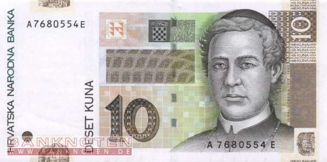 Croatia - 10  Kuna (#038a_UNC)