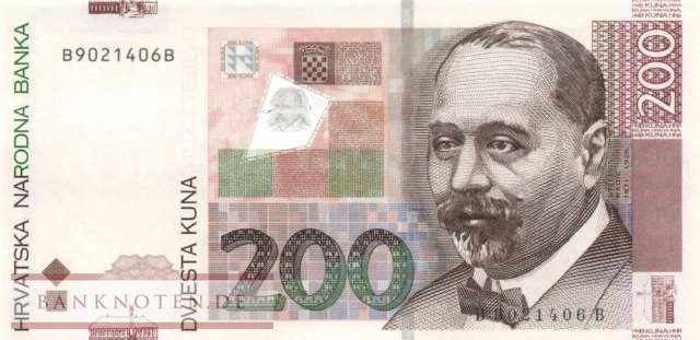 Kroatien - 200  Kuna (#042b_UNC)