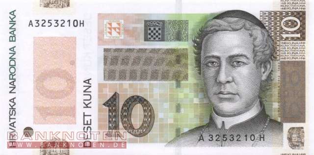 Croatia - 10  Kuna (#043_UNC)