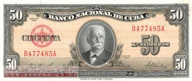 Kuba - 50 Pesos (#081b_UNC)
