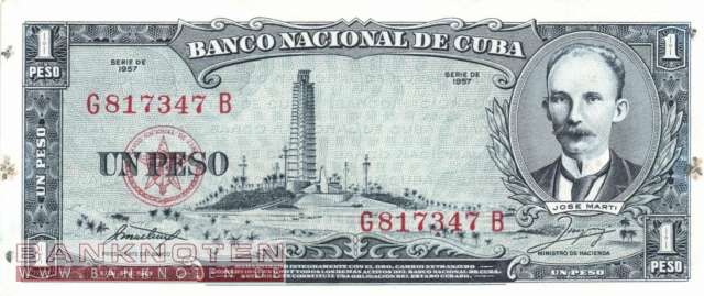 Kuba - 1  Peso (#087b_AU)