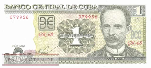 Cuba - 1  Peso (#128e_UNC)