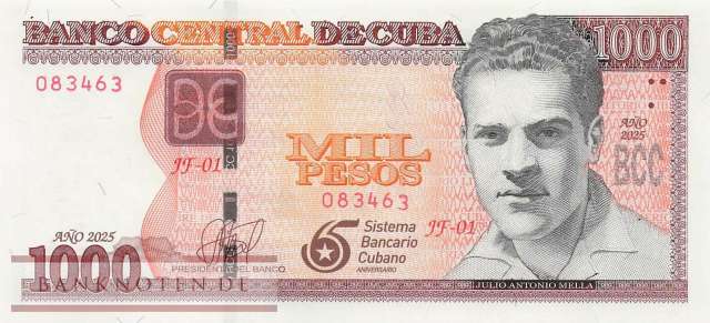 Cuba - 1.000  Pesos - commemorative (#134_UNC)