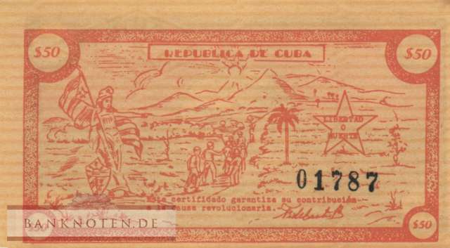 Cuba - Guerilla - 50  Pesos (#919_AU)