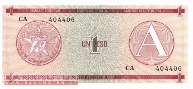 Kuba - 1  Peso (#FX01_UNC)