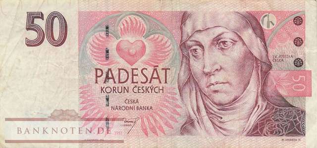 Czech Republic - 50  Korun (#017a_F)