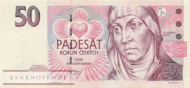 Czech Republic - 50  Korun (#017a_VF)
