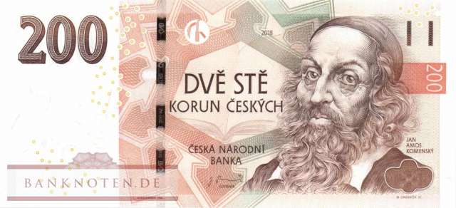 Czech Republic - 200  Korun (#019f_UNC)