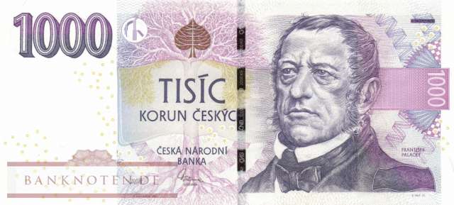 Tschechische Republik - 1.000  Korun (#025c-J_UNC)