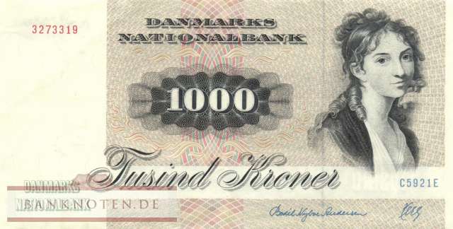 Denmark - 1.000  Kroner (#053g-1_XF)