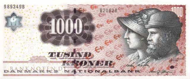 Dänemark - 1.000  Kroner (#064c-U2_UNC)