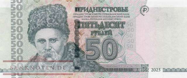 Transnistria - 50  Rubel (#046_Aa_UNC)