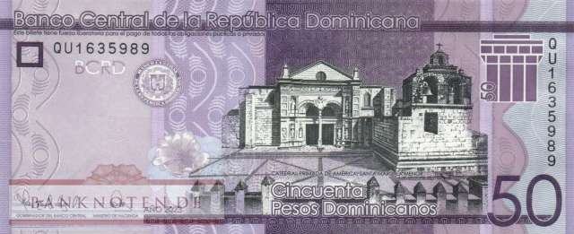 Dominican Republic - 50  Pesos Dominicanos (#189i_UNC)