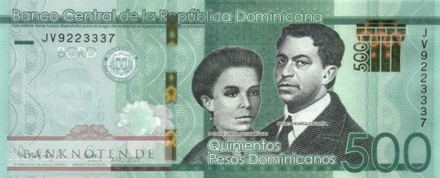 Dominican Republic - 500  Pesos Dominicanos (#192e_UNC)