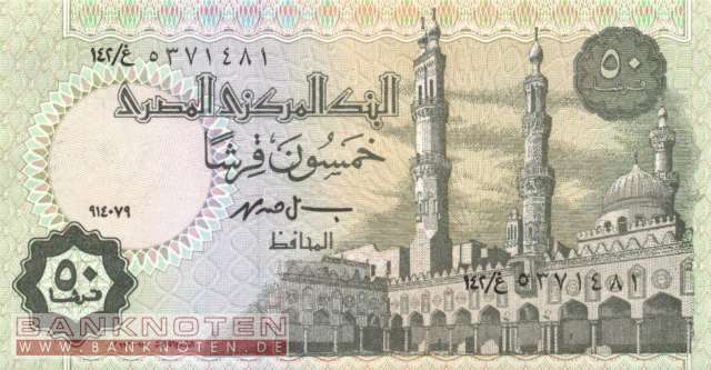 Egypt - 50  Piastres (#062-99_UNC)