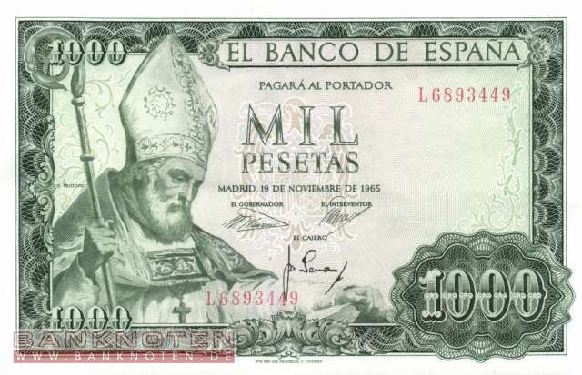 Spanien - 1.000  Pesetas (#151_XF)