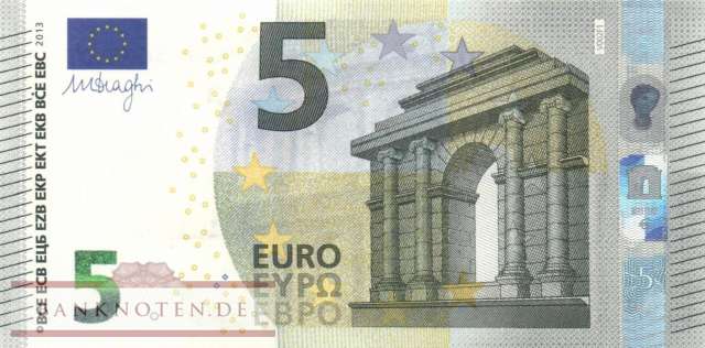 European Union - 5  Euro (#E020v-V002_UNC)