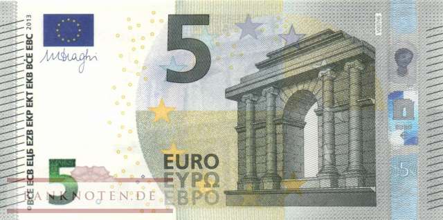 European Union - 5  Euro (#E020v-V007_UNC)