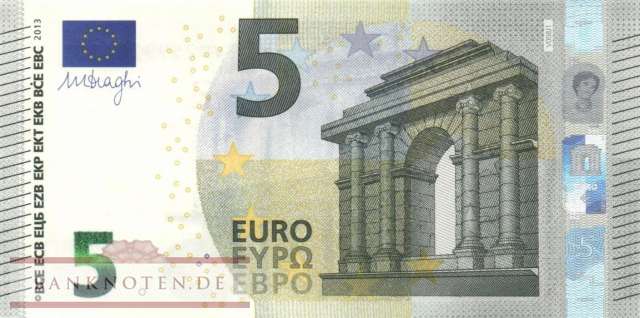 European Union - 5  Euro (#E020v-V008_UNC)