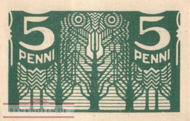 Estland - 5  Penni (#039a_AU)
