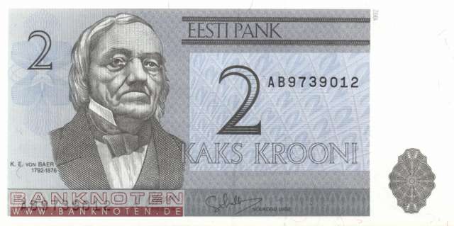 Estland - 2  Krooni (#070a_UNC)