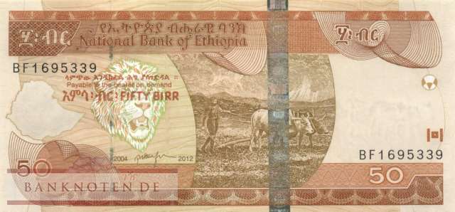 Äthiopien - 50  Birr (#051f_UNC)