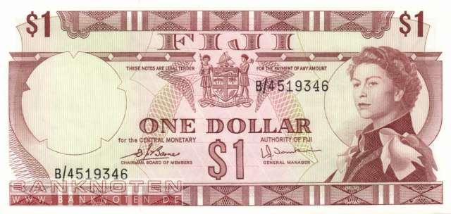 Fiji - 1  Dollar (#071b_UNC)