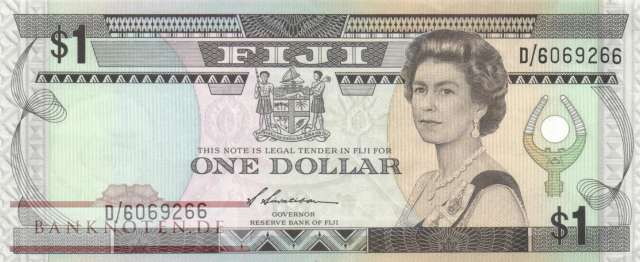 Fidschi Inseln - 1  Dollar (#086a_AU)