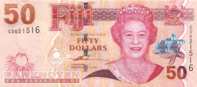 Fiji - 50  Dollars (#113a_UNC)