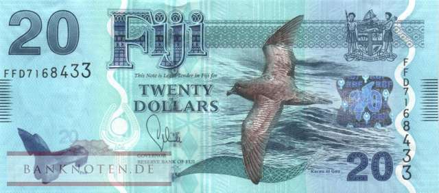 Fiji - 20  Dollars (#117_UNC)