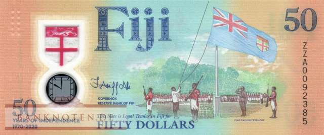 Fidschi Inseln - 50  Dollars - Ersatzbanknote (#121R_UNC)
