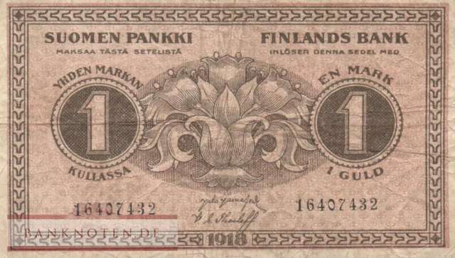 Finnland - 1  Markka (#035-2_F)