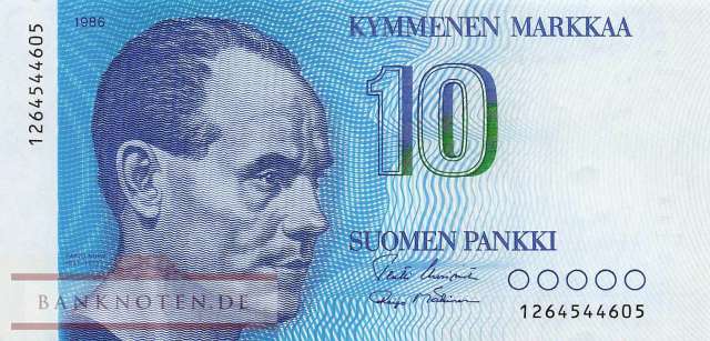 Finland - 10  Markkaa (#113a-4_UNC)