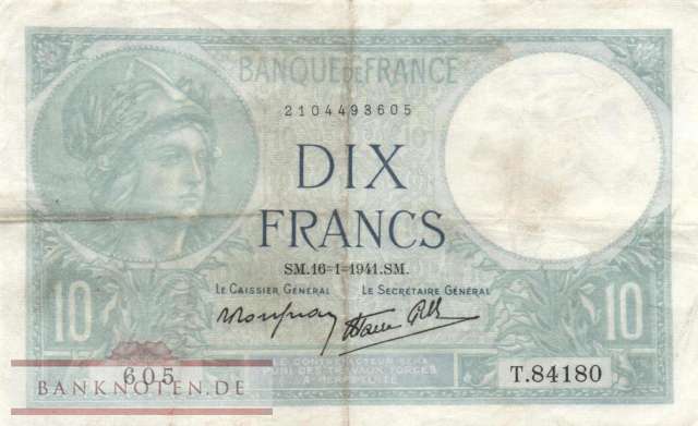 France - 10  Francs (#084-41_VF)