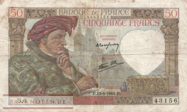 France - 50  Francs (#093-40_F)
