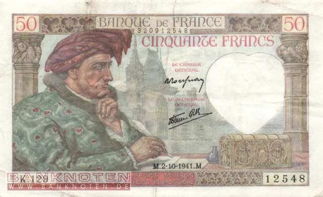 France - 50  Francs (#093-41_VF)