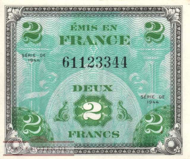 France - 2  Francs (#114a_AU)