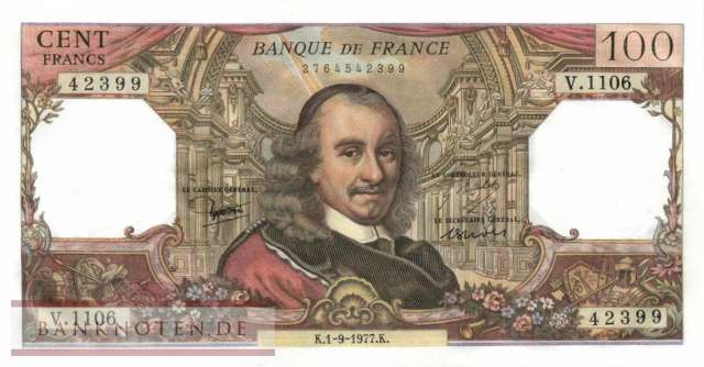 France - 100  Francs (#149f-77_AU)