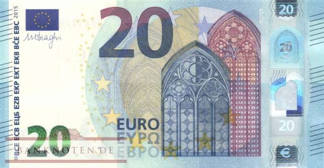 European Union - 20  Euro (#E022u-UF-U006_UNC)