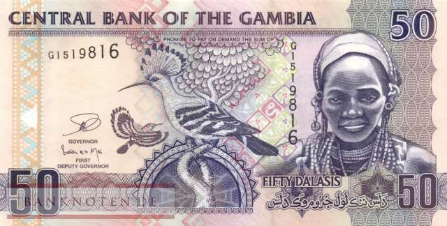 Gambia - 50  Dalasis (#028c_UNC)