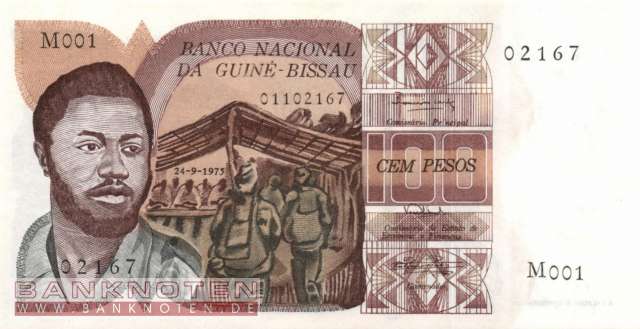 Guinea Bissau - 100  Pesos (#002_UNC)