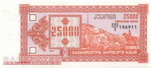 Georgien - 25.000 Laris (#040_UNC)