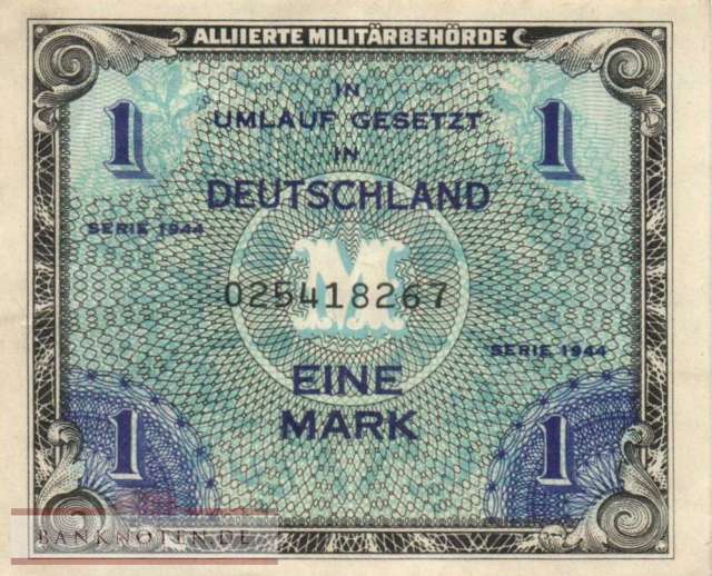 Deutschland - 1  Mark (#AMB-02a_VF)